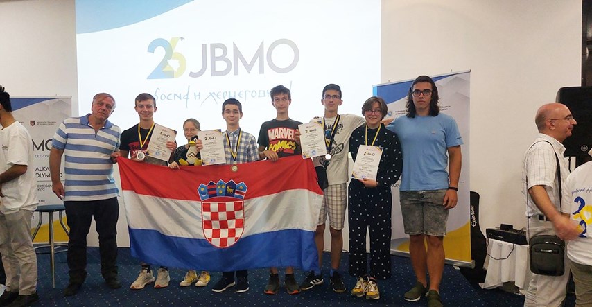 Hrvatski učenici na matematičkoj olimpijadi u Sarajevu osvojili srebro i tri bronce