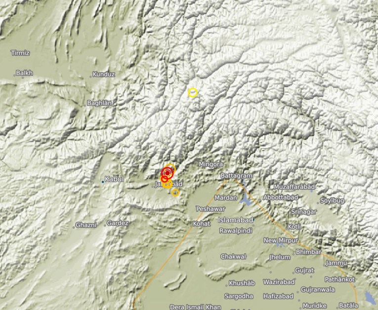 Jak potres opet pogodio Afganistan