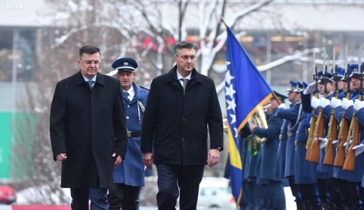 Plenković stigao u službeni posjet BiH, boravit će u Sarajevu i Mostaru