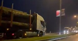 Kamion pun trupaca kod Zagreba jurio u suprotnom smjeru, policija traži svjedoke