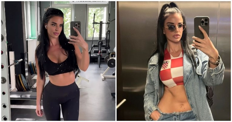 Ivana Knoll pokazala kako se priprema za utakmicu pa opalila selfie u navijačkom topu