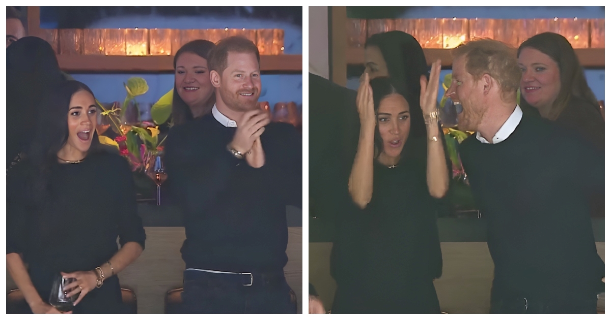 Meghan i Harry malo su se opustili na utakmici, snimke su preplavile društvene mreže