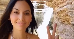 Lijepa glumica pozirala ispod vodopada, ali nije očekivala ono što joj se dogodilo