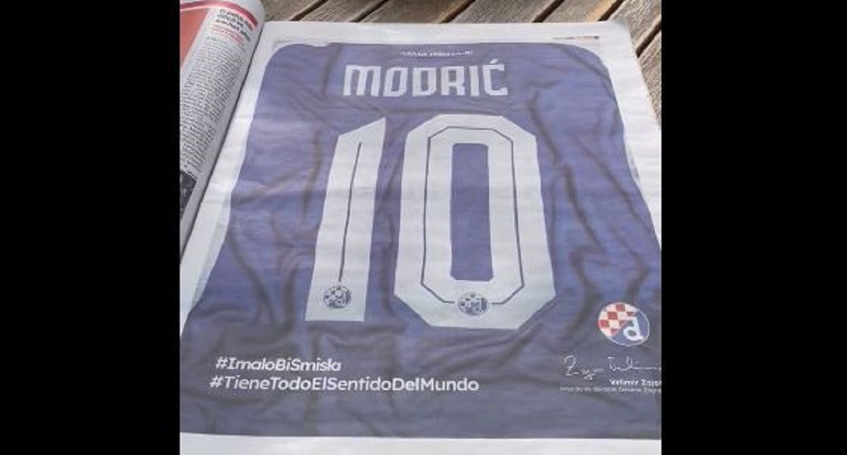 Modrić preko cijele stranice Marce dobio poziv Dinama. Potpisao ga je Zajec