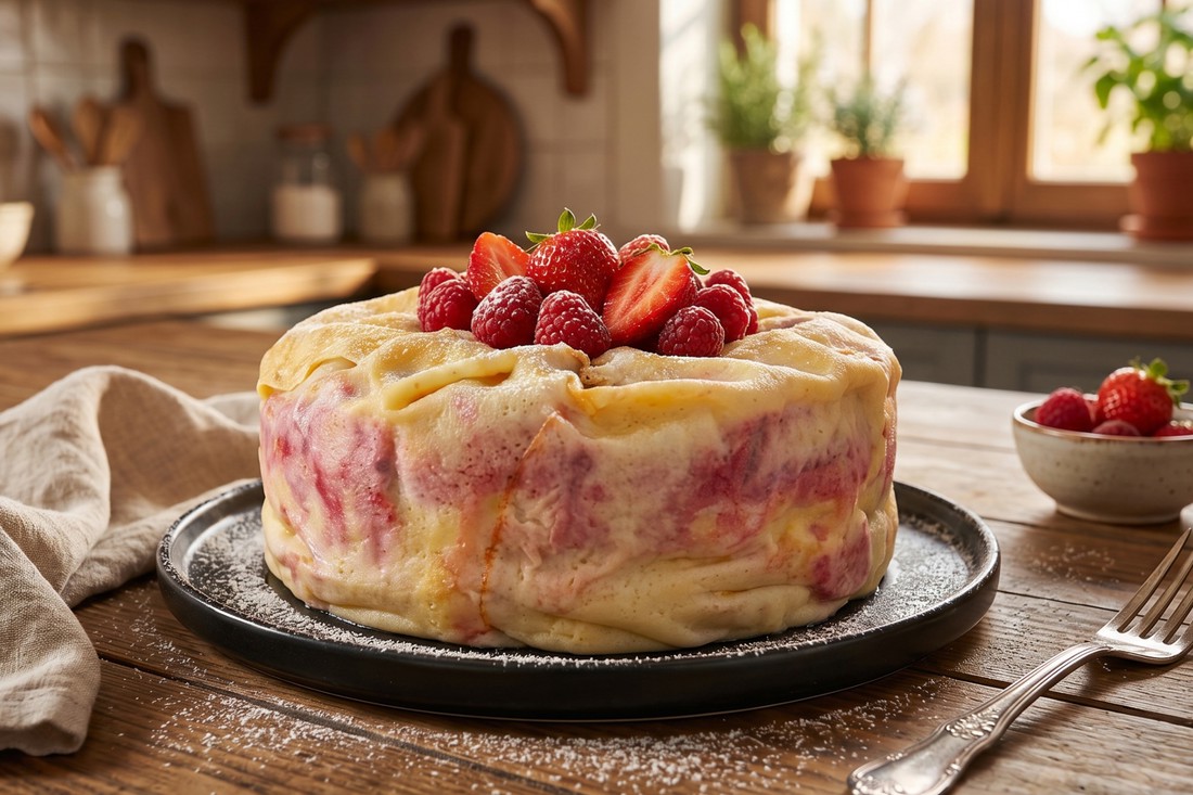 Courchevel torta: Elegantan desert s voćem u koji umjesto biskvita idu - palačinke
