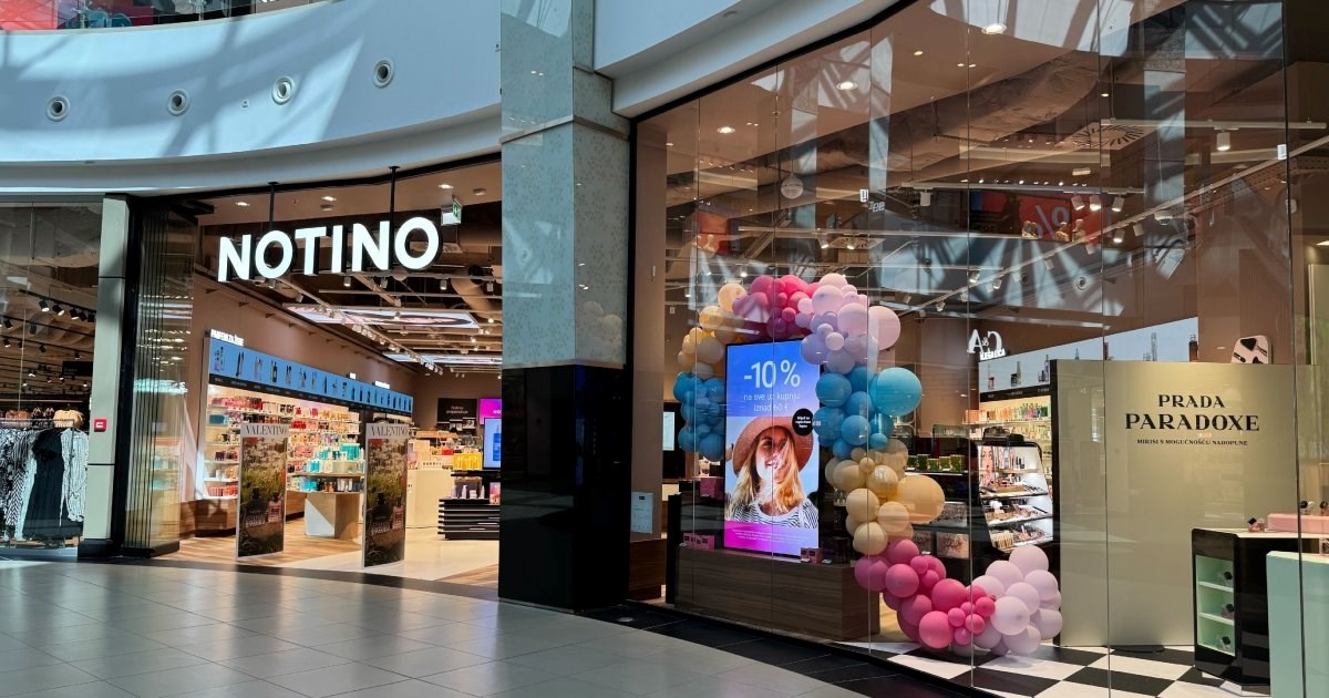 Notino stigao u Arena Centar. Evo kako izgleda prva trgovina