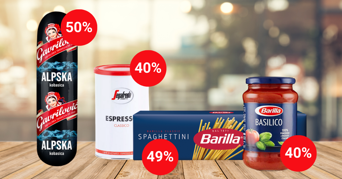 Index šoping-lista: Cijena nekim proizvodima je snižena 40% i više. Pogledajte kojima