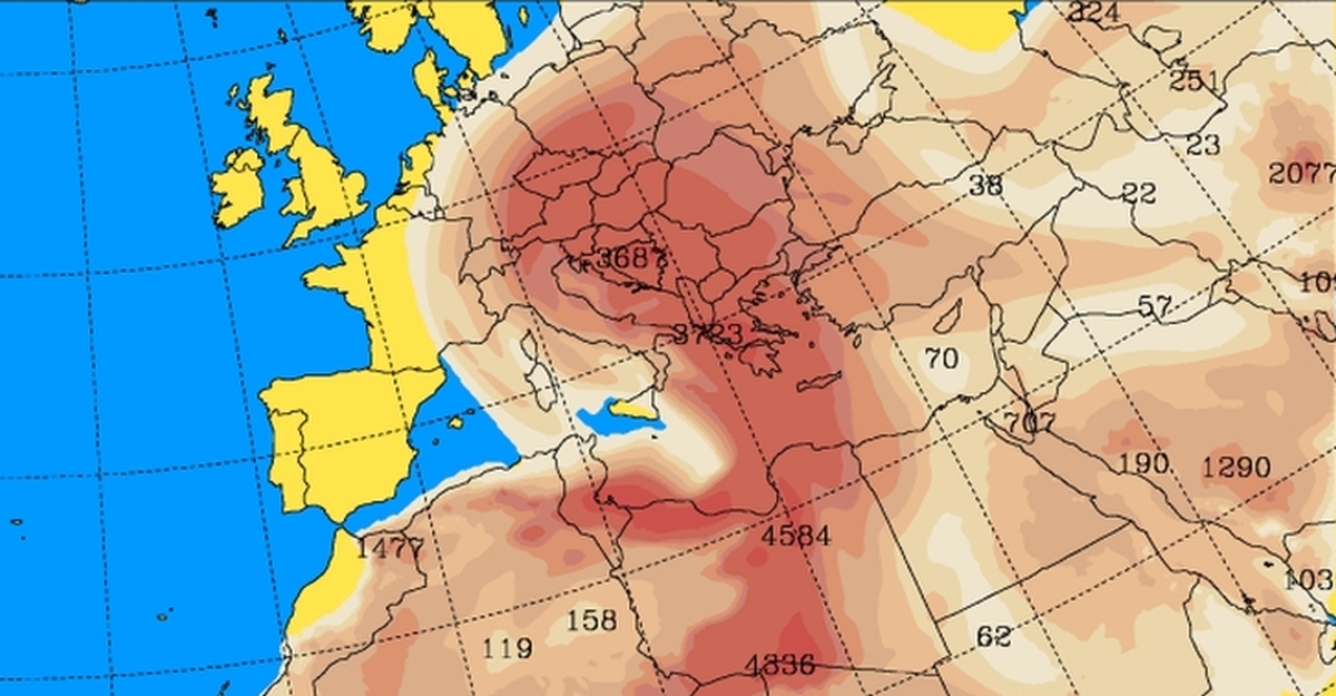 Stižu ogromne količine saharskog pijeska