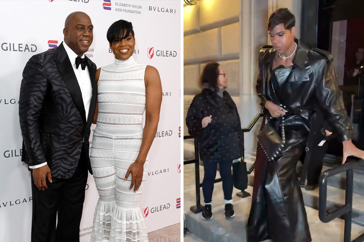 VIDEO Sin Magica Johnsona u visokim petama i haljini opet je bio meta fotoreportera