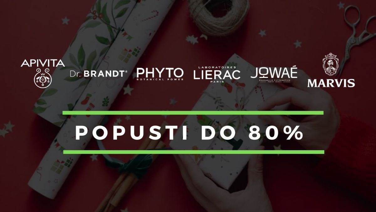 Last minute XMAS shopping uz 80% popusta