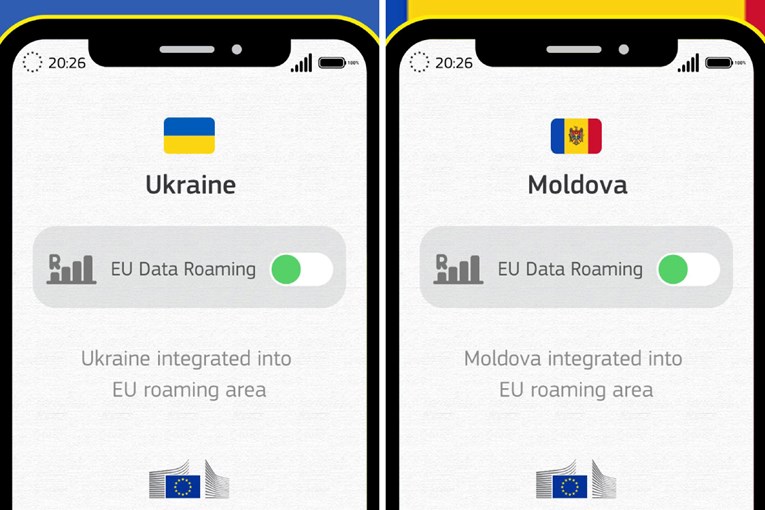 Europska unija ukinula roaming za Ukrajinu i Moldaviju