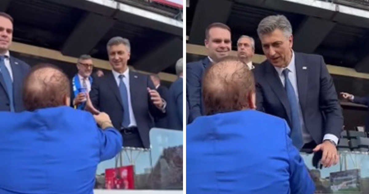 Grdović i Plenković sreli su se na tribinama u Torontu. Premijer se jako razveselio
