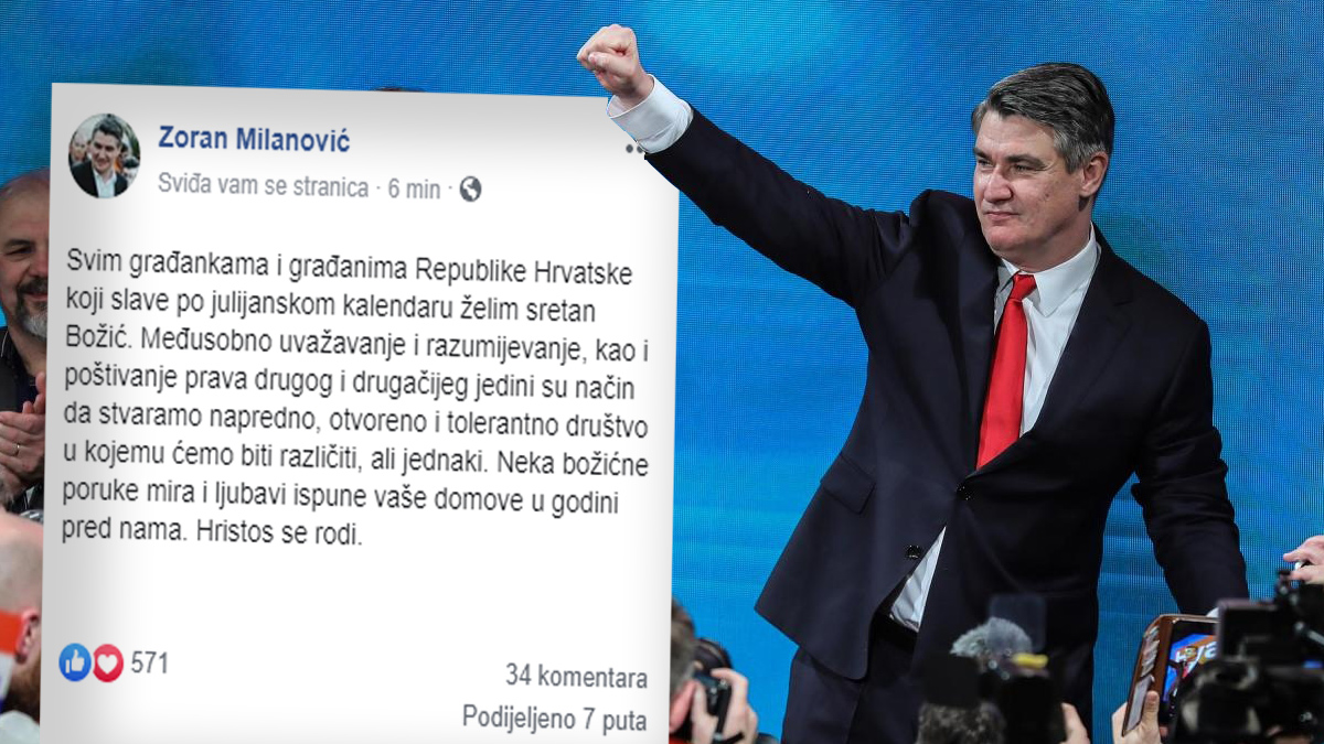 Novi predsjednik upravo se oglasio na Facebooku