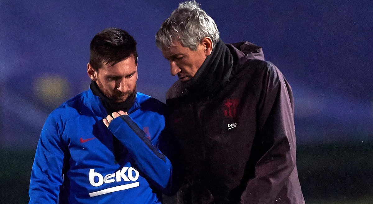 Setien: Mi imamo Messija, to je kao da u šahu imamo tri kraljice