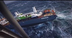 Evakuiran nizozemski teretni brod u Sjevernom moru, brodu prijeti potonuće