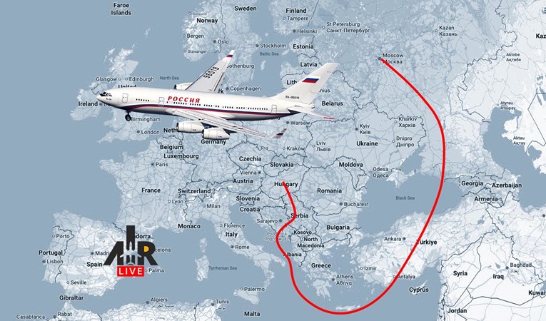 Ovo je ruta kojom Putin planira stići u Budimpeštu?