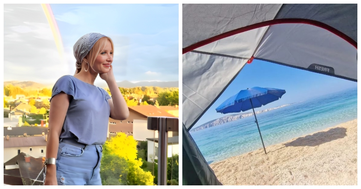 Danijela Martinović pokazala kako odmara u šatoru na plaži: Neopisivo