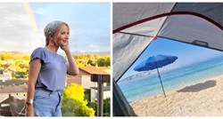 Danijela Martinović pokazala kako odmara u šatoru na plaži: Neopisivo