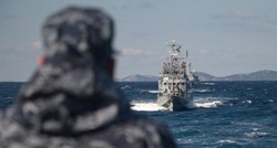 Hrvatski ratni brod se nasukao na Kornatima