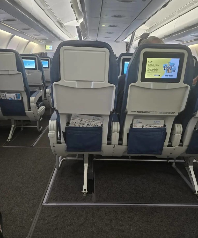 Platio 73 eura za "bolje" sjedalo u avionu pa ostao razočaran: "Nema ekrana"
