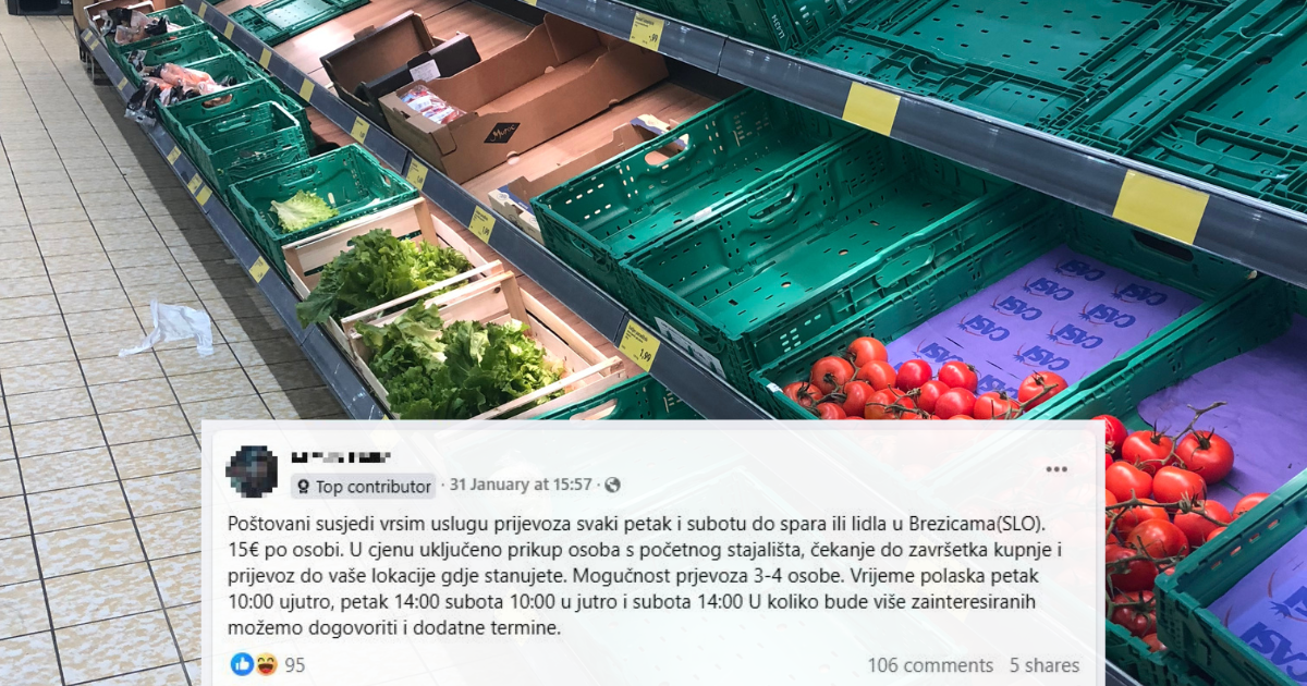 "Svaka čast na ideji": Oglas o prijevozu do Brežica izazvao hrpu komentara