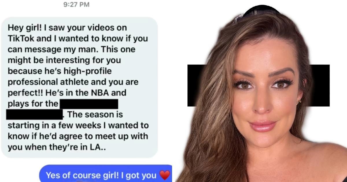 Unajmila influencericu da testira vjernost dečka (NBA igrača). Poruke su hit