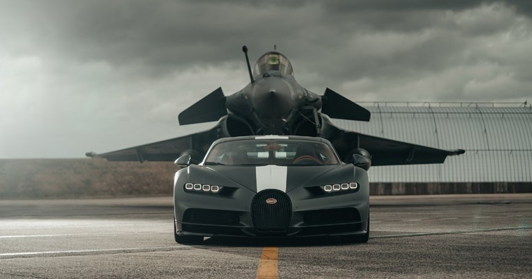 VIDEO Može li Bugatti biti brži od Rafalea?