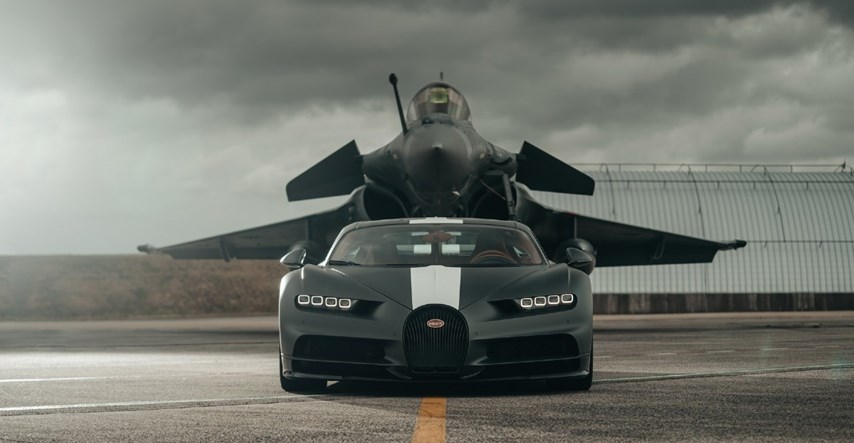 VIDEO Može li Bugatti biti brži od Rafalea?