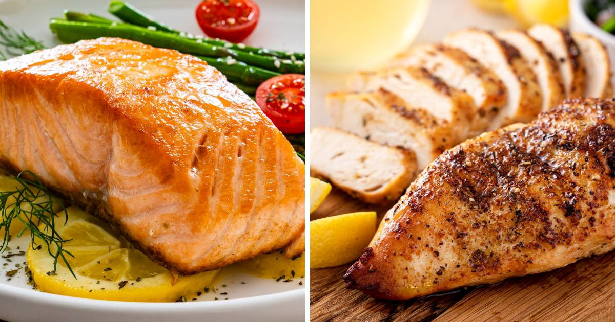 Losos ili piletina: Što je zdravije za srce i mišiće?