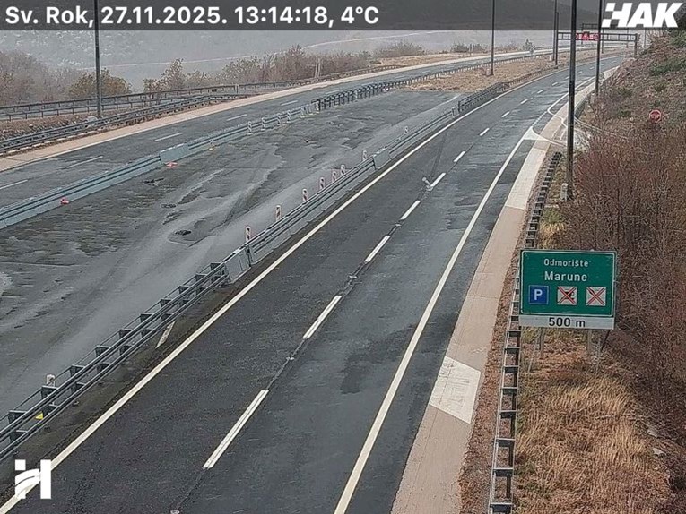 Zbog vjetra zatvorena A1 kod Svetog Roka, Jadranska magistrala kod Senja, Paški most