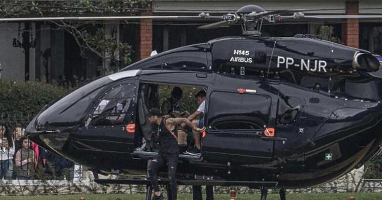 Neymar na trening reprezentacije došao u helikopteru vrijednom 12 milijuna dolara
