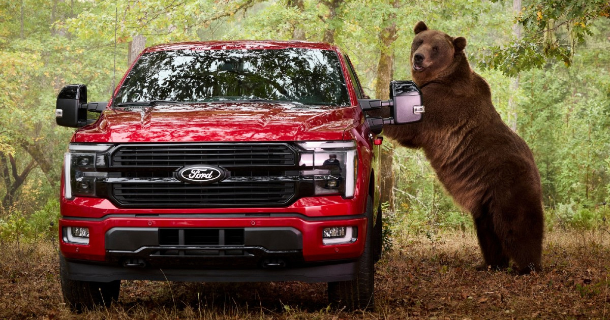 Ford angažirao medvjeda od 360 kg da provali u pickup, pogledajte što se dogodilo