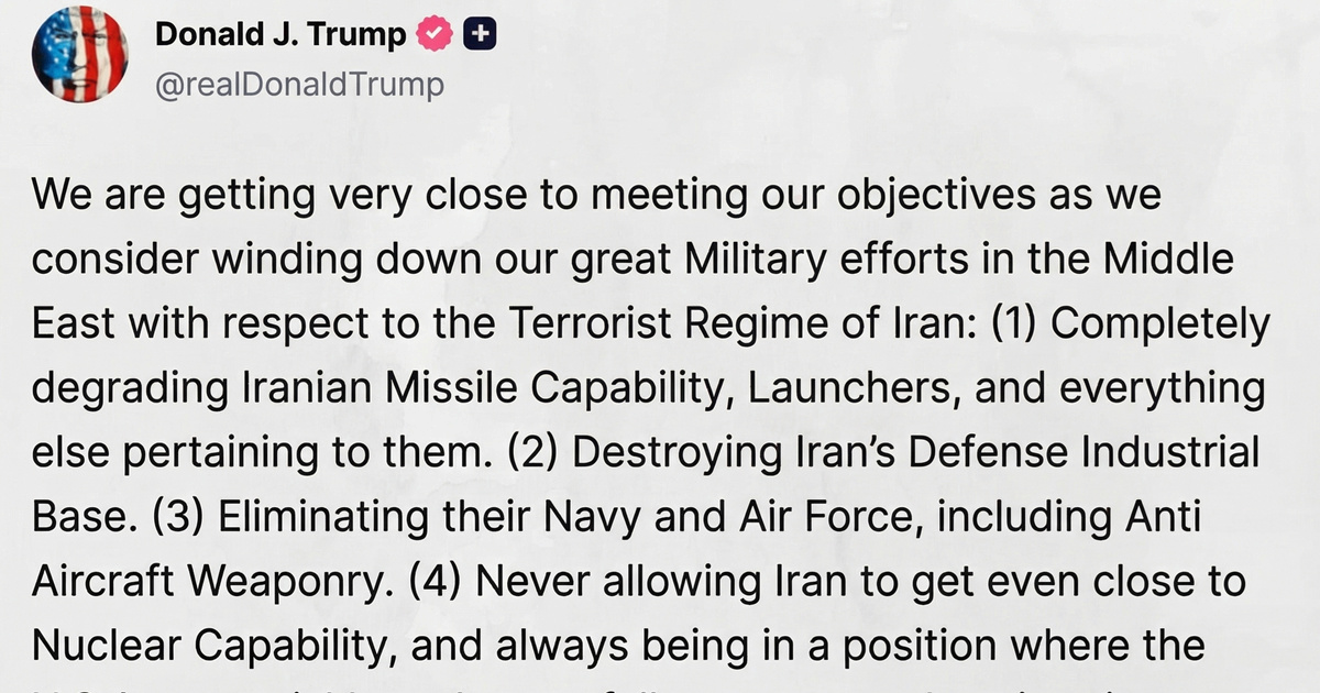 Trump: Vrlo smo blizu ispunjenja naših ciljeva