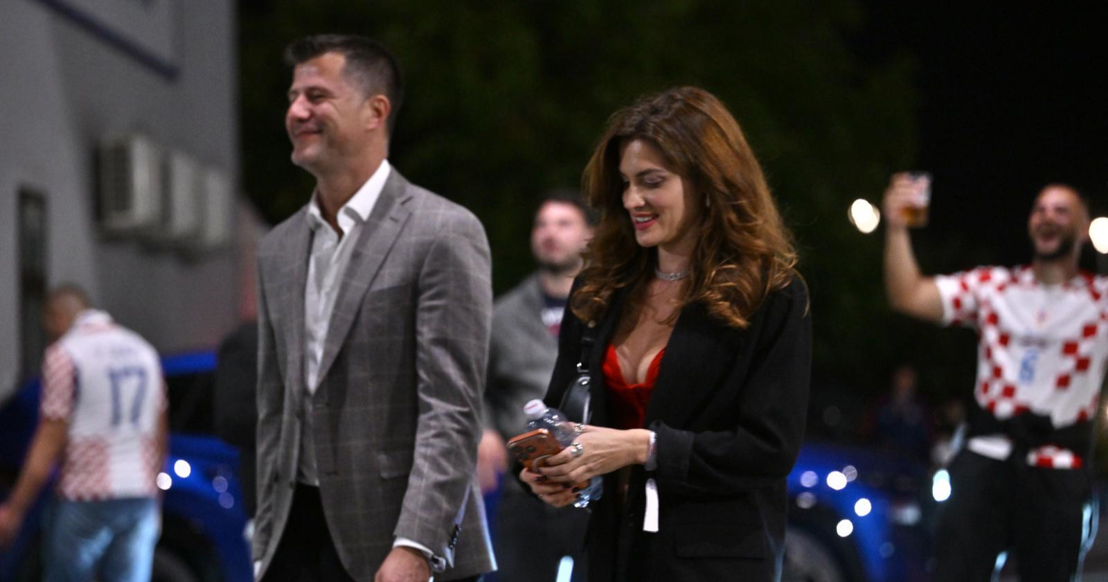 Marko Vargek i Arija Rizvić snimljeni u Splitu, glumica je nosila upečatljiv outfit