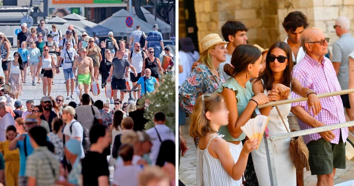 FOTO Ovako izgledaju Zadar i Dubrovnik sredinom kolovoza