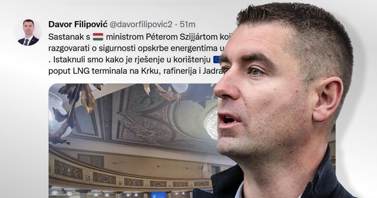 Filipović primio mađarskog ministra, na Twitter stavio krivu fotografiju