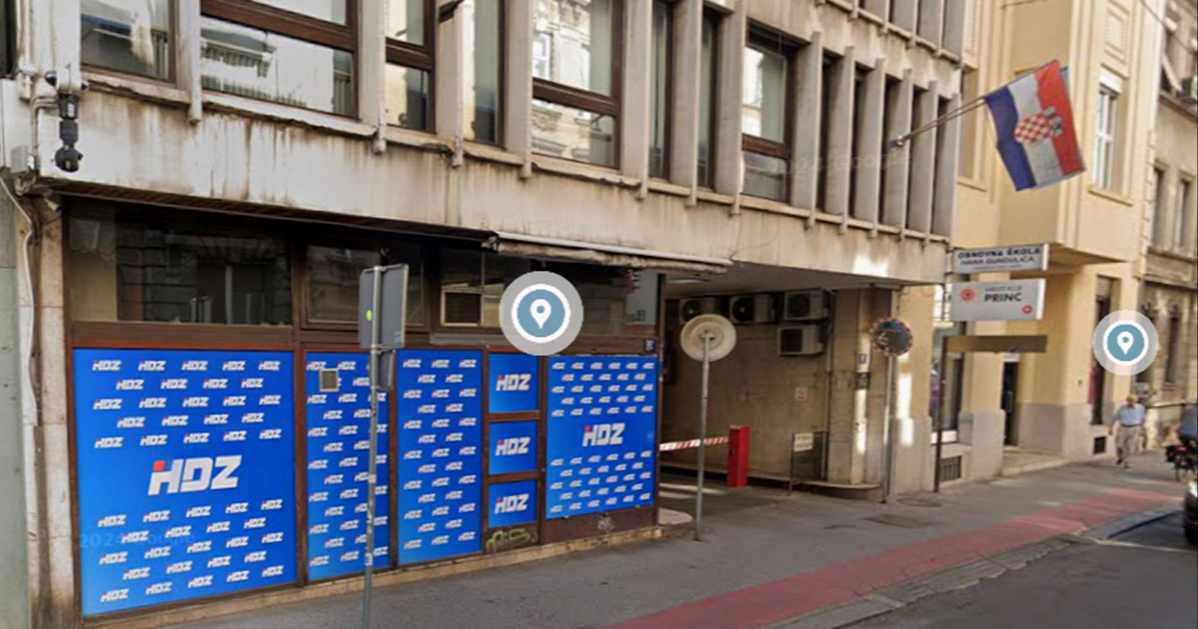 Zbog dojave o bombi evakuirana zgrada HDZ-a u Zagrebu