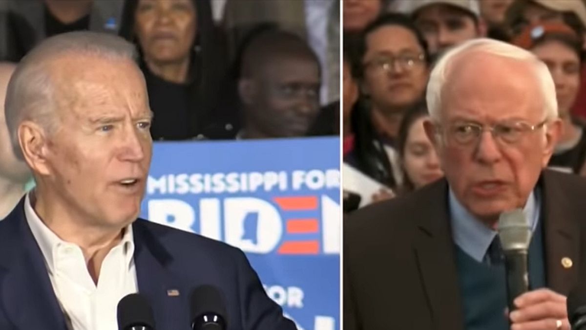 Večeras se prvi put sučeljavaju demokratski kandidati Sanders i Biden