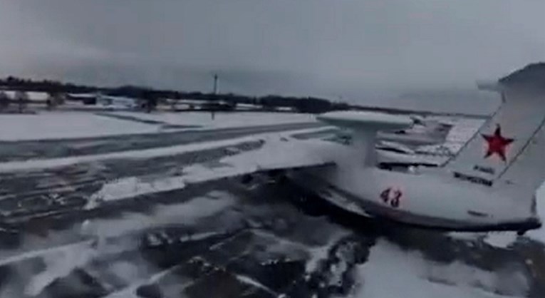 VIDEO Bjeloruski partizani objavili snimku napada na ruski špijunski avion