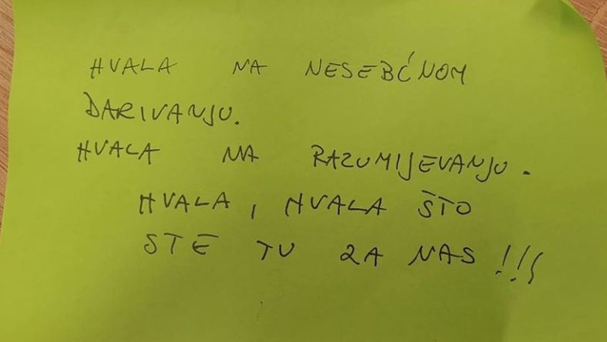 Zagrebački vatrogasci usred noći primili emotivnu poruku: "Hvala što ste tu za nas"