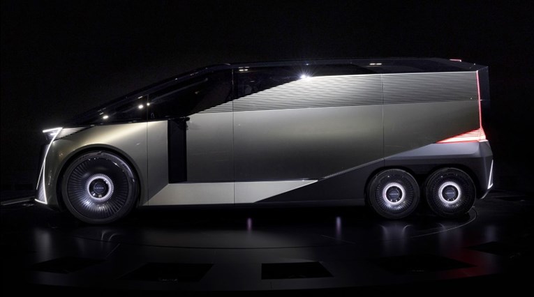 Budućnost Lexusa je ekstremna. LS postaje ekstravagantni monovolumen sa 6 kotača