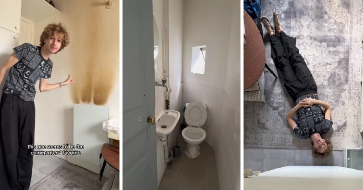 Pokazao svoj "stan iz pakla" u Parizu, ljudi ne vjeruju da uopće plaća za to