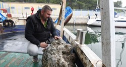 Neobičan pronalazak ribara kod Splita: "Izgleda kao glava, a nitko da dođe pogledati"