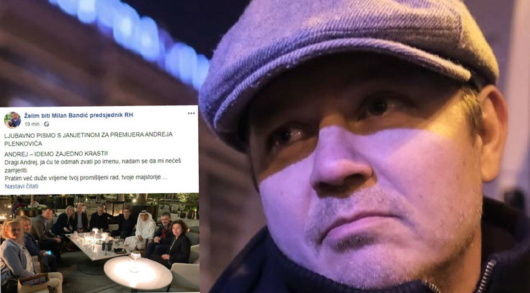 Juričan poslao ljubavno pismo s janjetinom Plenkoviću: "Idemo zajedno krasti"