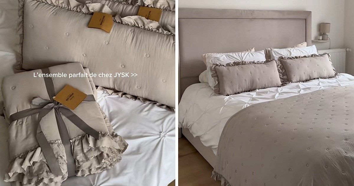 Ovaj Jysk set za spavaću sobu zaludio je TikTok - sada je na brutalnom sniženju