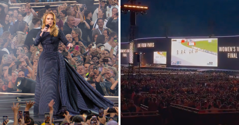 Adele pauzirala koncert u Münchenu i pustila prijenos finala OI-ja na 100 metara