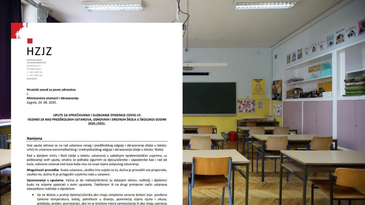 Nastavnici reagirali na nove mjere za početak škole: Neke preporuke su neprovedive