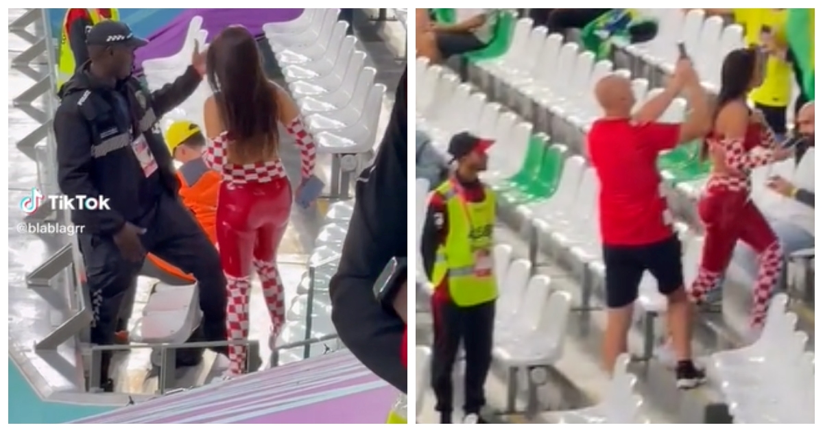 Širi se snimka na kojoj redar ispraća Ivanu Knoll s tribina