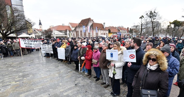 Prosvjed u Čakovcu zbog stanja u bolnici, traži se ostavka šefa kojeg je postavio HDZ