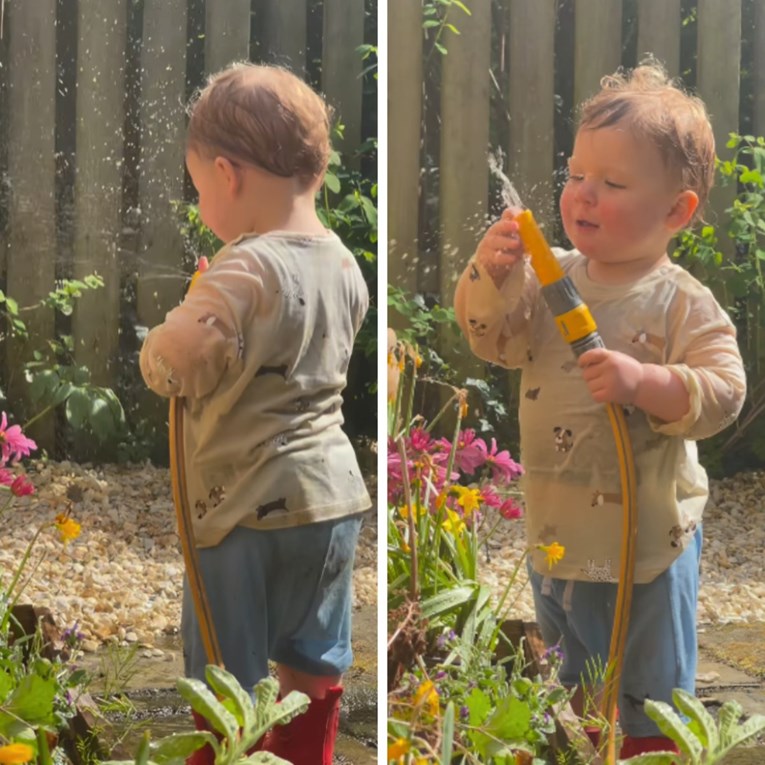 Mama je zamolila sina da joj pomogne zaliti cvijeće, evo kako je to završilo